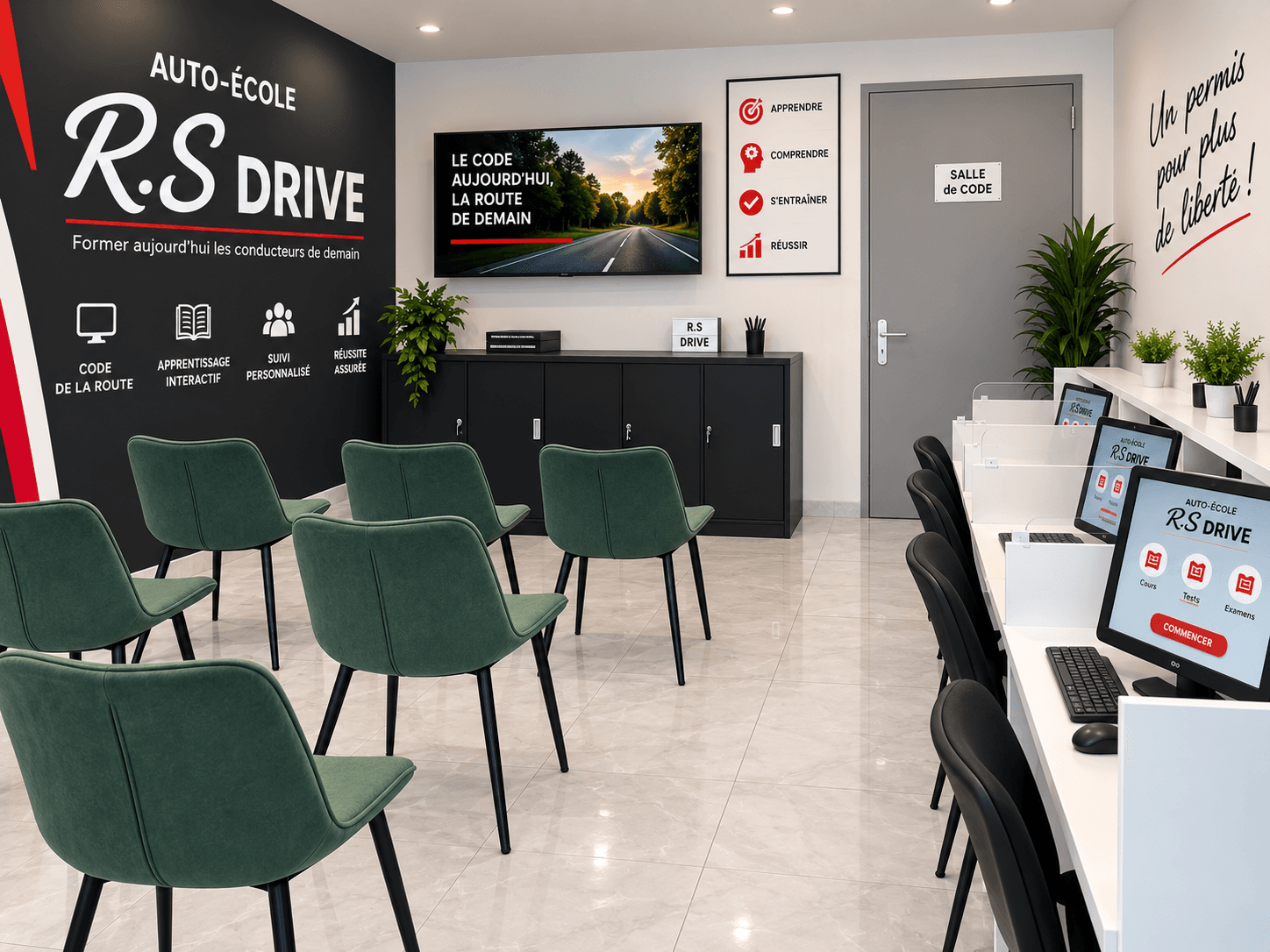 Salle de code R.S DRIVE